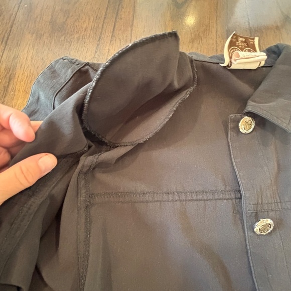 Vintage Authentic Travel Wear by Glensport made in Canada black jacket sz 10P - Picture 10 of 16